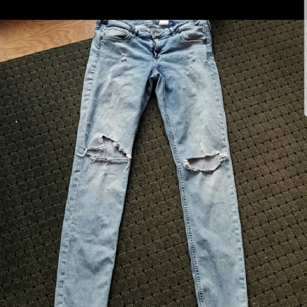 Super skinny, low waist H&M